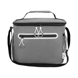 Kool Pak® 12 Can Cooler Bag - Gray