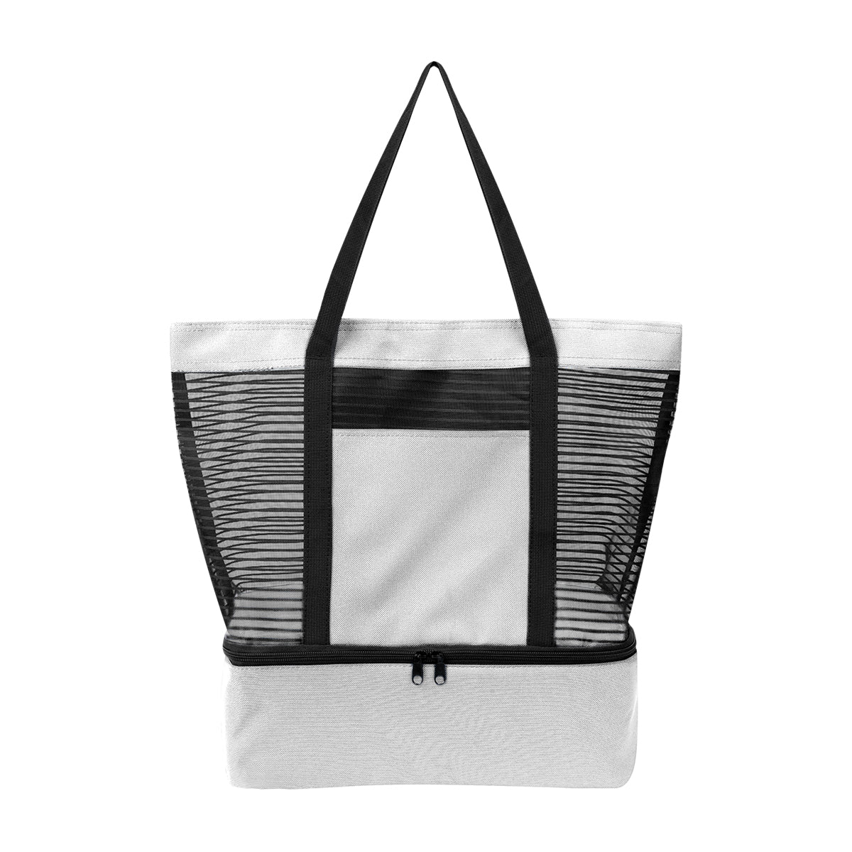 Marley rPET Mesh Tote Bag With Cooler - White