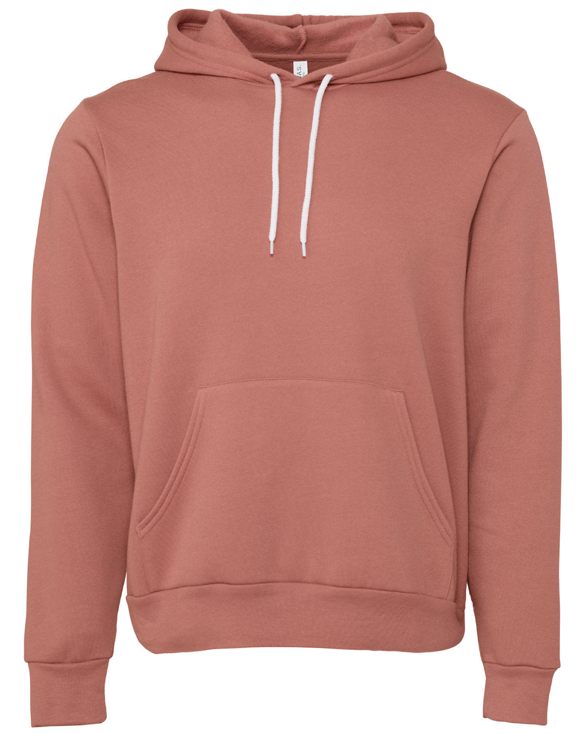 Bella + Canvas Youth Sponge Fleece Pullover Hooded Sweatshirt - Mauve