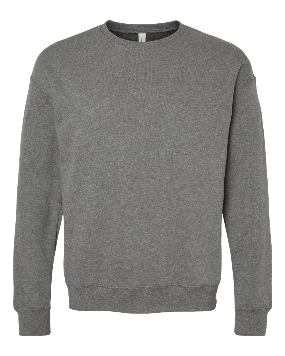 BELLA + CANVAS Unisex Drop Shoulder Fleece - Deep Heather