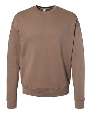 BELLA + CANVAS Unisex Drop Shoulder Fleece - Vintage Brown