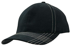6 Onl BHC Cap with Contrast Stitching - Custom Embroidered -