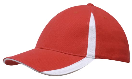 6 Panel BHC Cap with Inserts On Peak & Crown