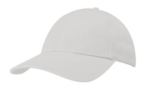 6 Panel 100% Recycled Eco Cap - White