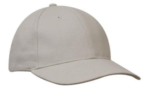 6 Panel BHC-Spandex Dream Fit Cap - Stone