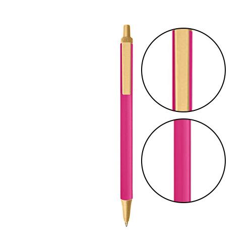 Pink BIC® Clic Stic® Pen - Pink With Cream