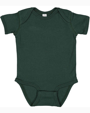 Rabbit Skins Infant Baby Rib Bodysuit - Forest