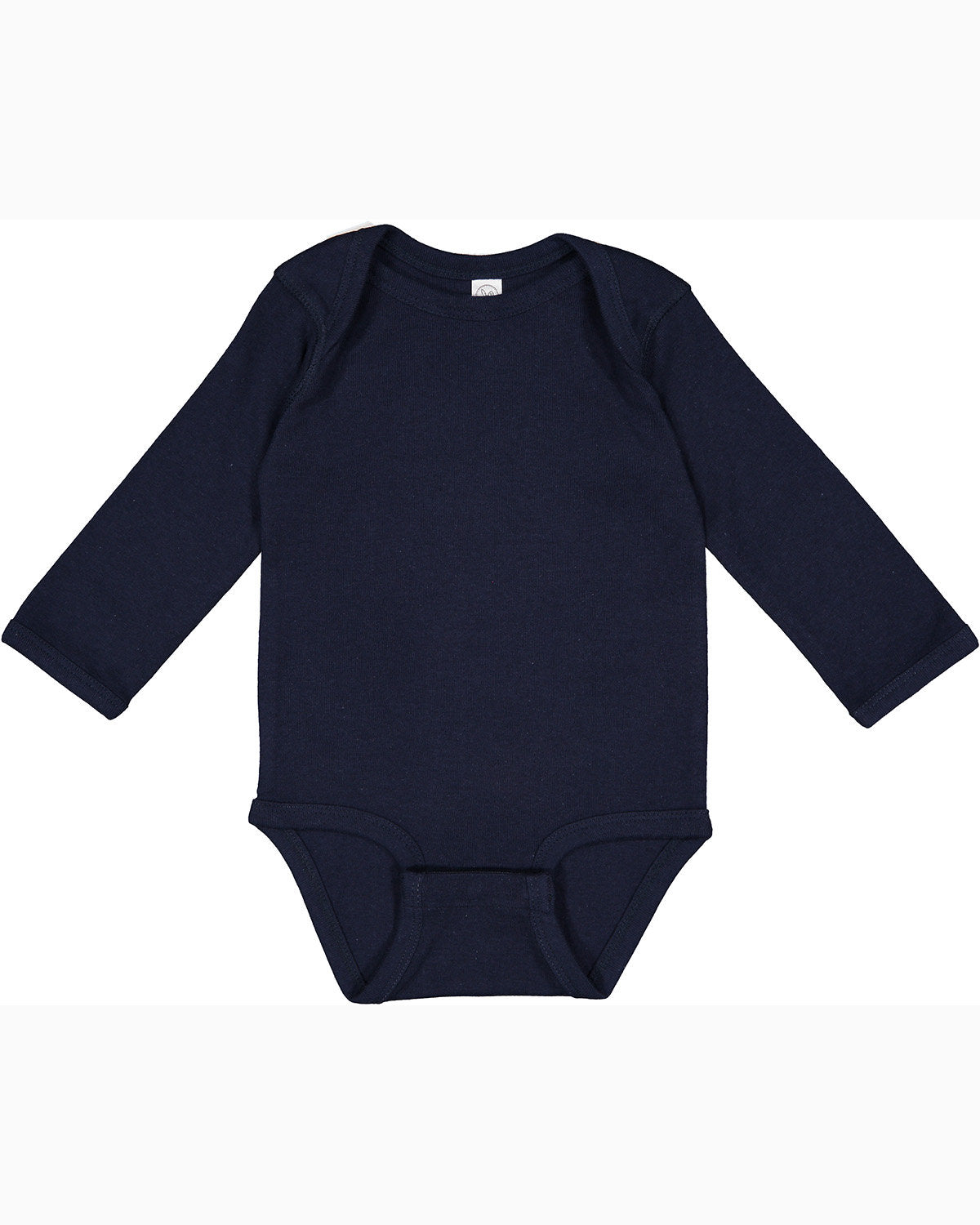Rabbit Skins Infant Long-Sleeve Bodysuit - Navy