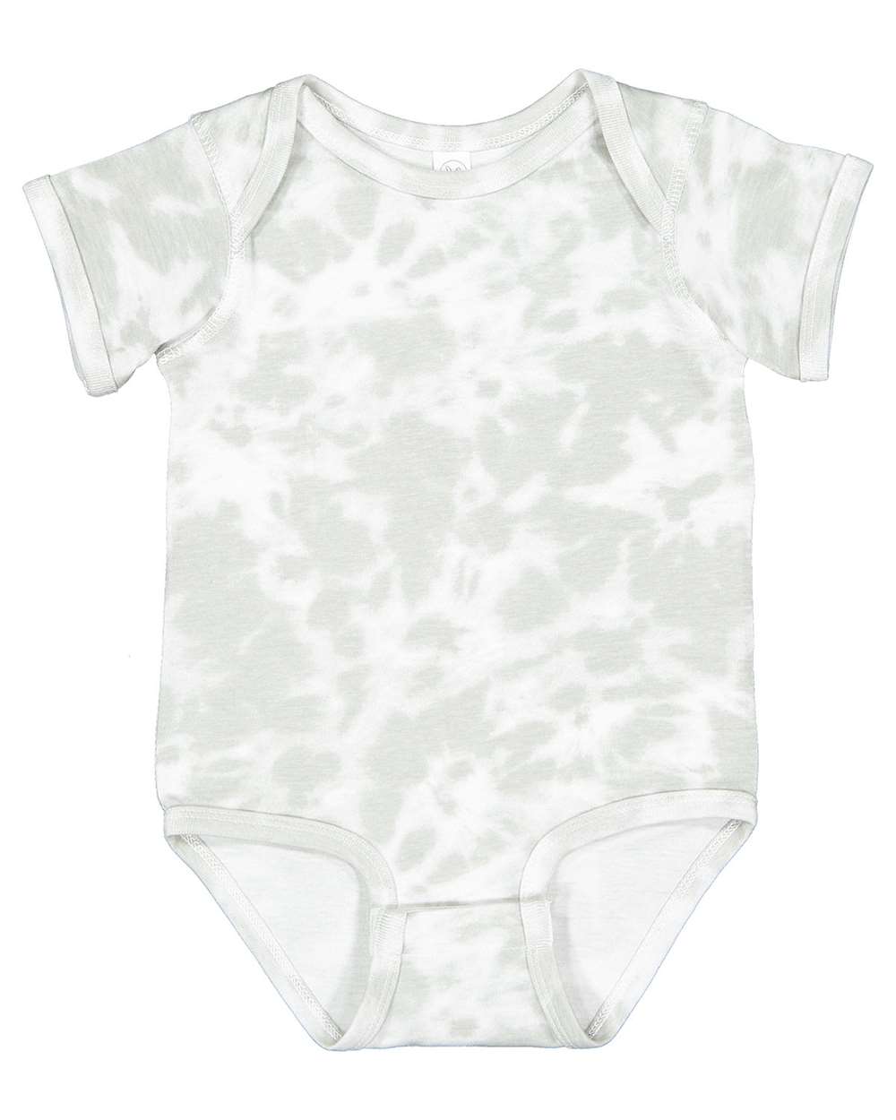 Rabbit Skins Infant Fine Jersey Bodysuit - Haze Tie Dye