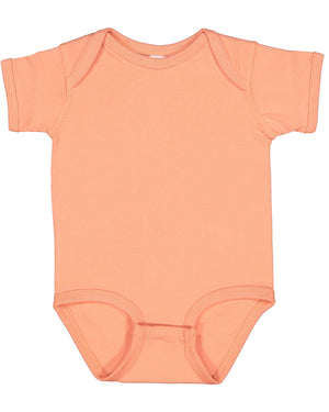 Rabbit Skins Infant Fine Jersey Bodysuit - Sunset