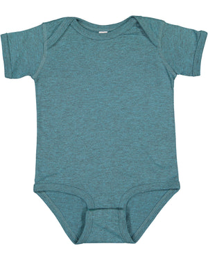 Rabbit Skins Infant Fine Jersey Bodysuit - Surf Blackout