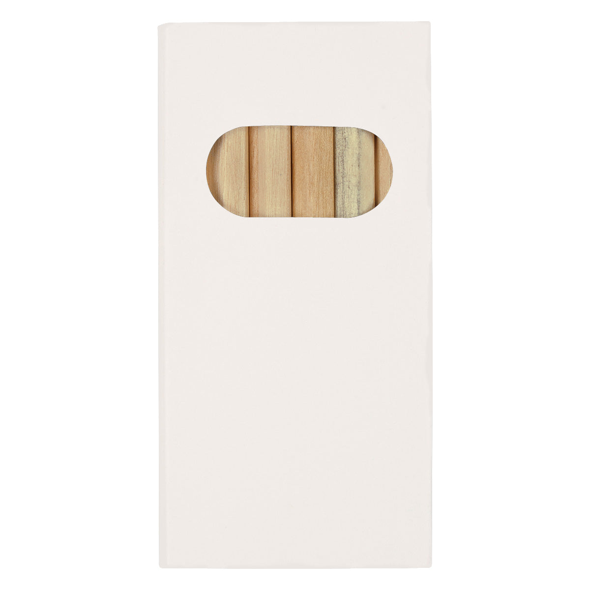 6-Piece Colored Pencil Set - White