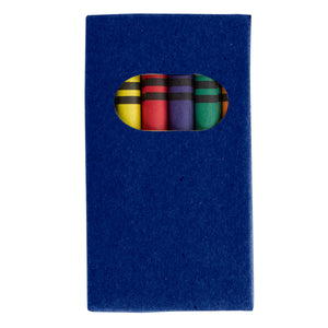 6-Piece Crayon Set - Blue