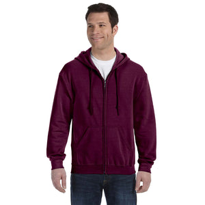 Gildan Heavy Blend™ 13.3 oz. Full-Zip Hood - Color - G186 - Maroon