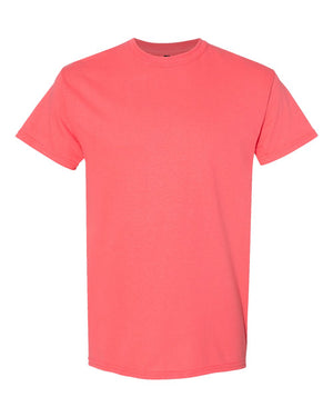Gildan Unisex Heavy Cotton™ T-Shirt - Coral Silk