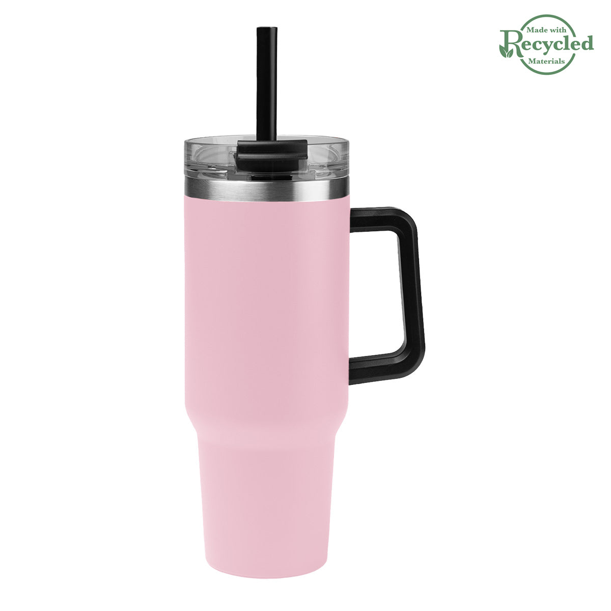 40 Oz. Intrepid Stainless Steel Tumbler - Recycled Pink