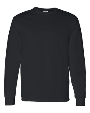Gildan Adult Heavy Cotton™ Long-Sleeve T-Shirt - Black