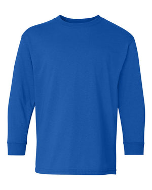 Gildan Youth Heavy Cotton™ Long-Sleeve T-Shirt - Royal