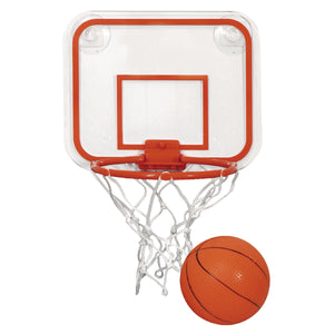 Mini Basketball & Hoop Set - Clear