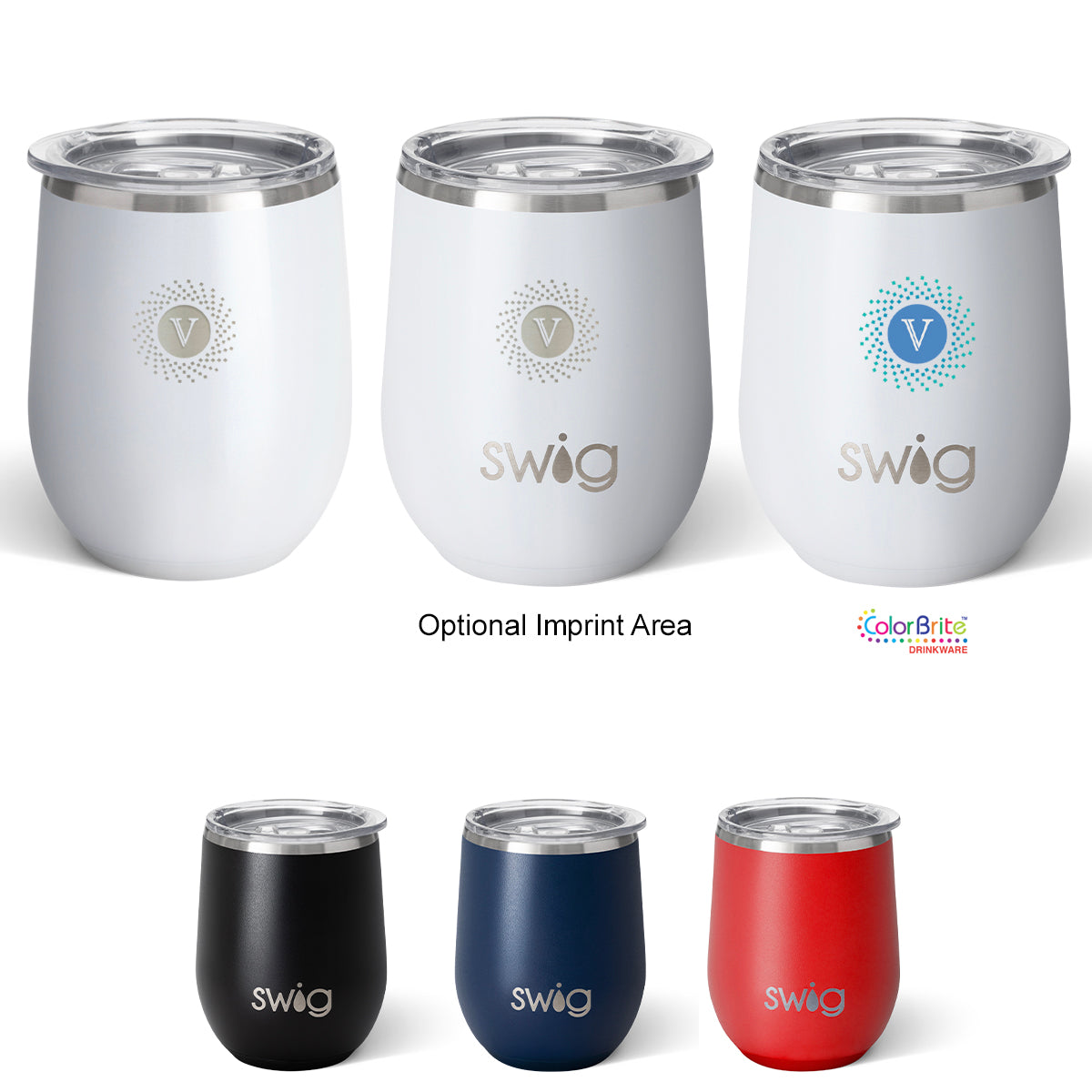 12 Oz. Swig Life™ Stemless Wine Tumbler
