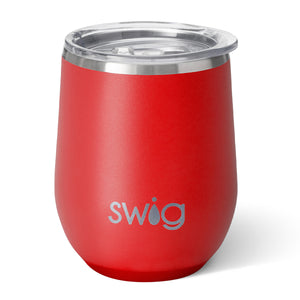 12 Oz. Swig Life™ Stemless Wine Tumbler - Red