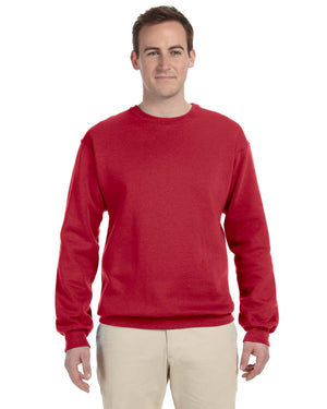 JERZEES Adult NuBlend® Fleece Crew - True Red