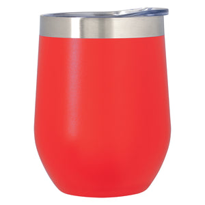 12 Oz. Vinay Stemless Wine Tumbler - Red