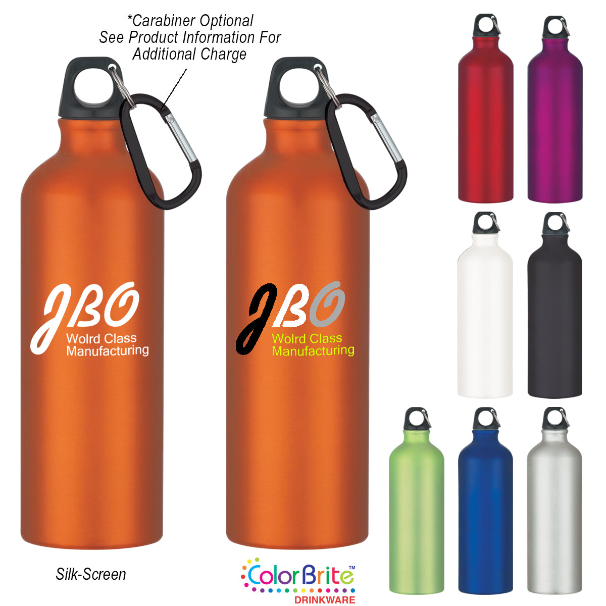 25 Oz. Aluminum Tundra  Bike Bottle