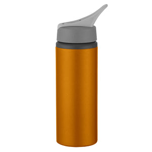 25 Oz. Aluminum Bike Bottle - Metallic Orange