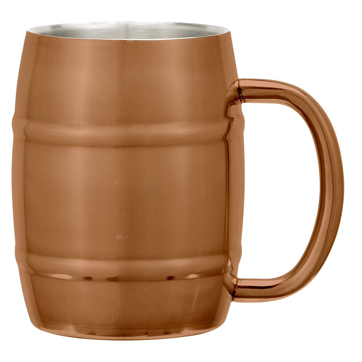 14 Oz. Moscow Mule Barrel Mug - Copper