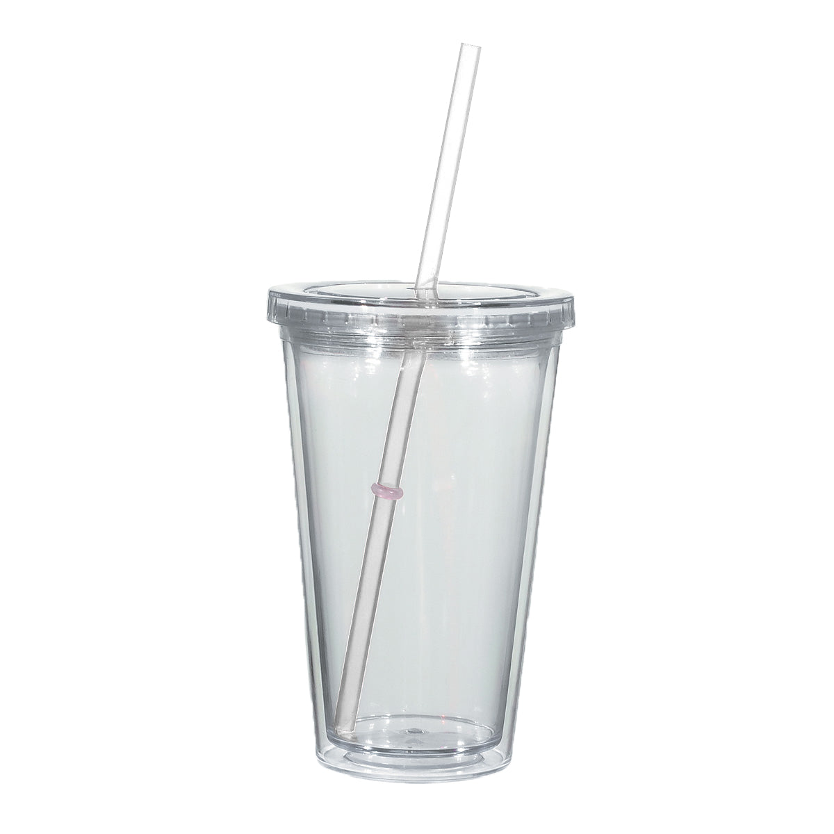 16 Oz. Newport Acrylic Tumbler - Translucent Clear