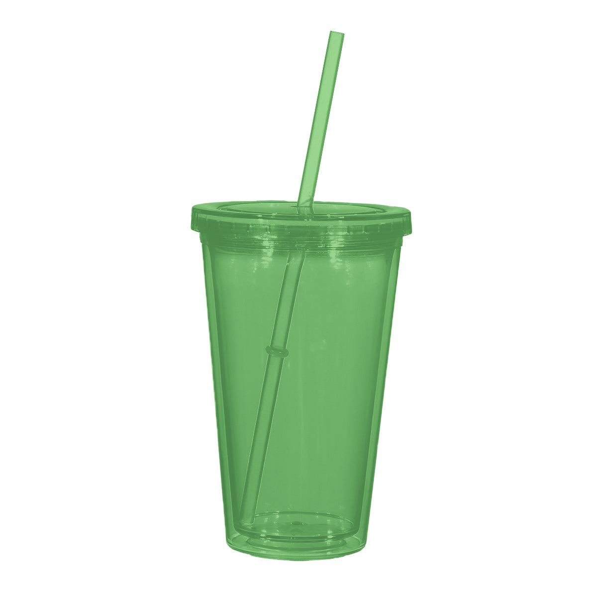 16 Oz. Newport Acrylic Tumbler - Translucent Green