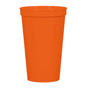 22 Oz. Big Game Stadium Cup - Orange