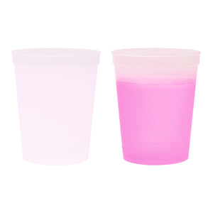 16 Oz. Mood Stadium Cup - Frost Pink