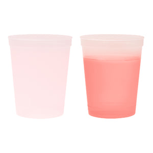 16 Oz. Mood Stadium Cup - Frost Red