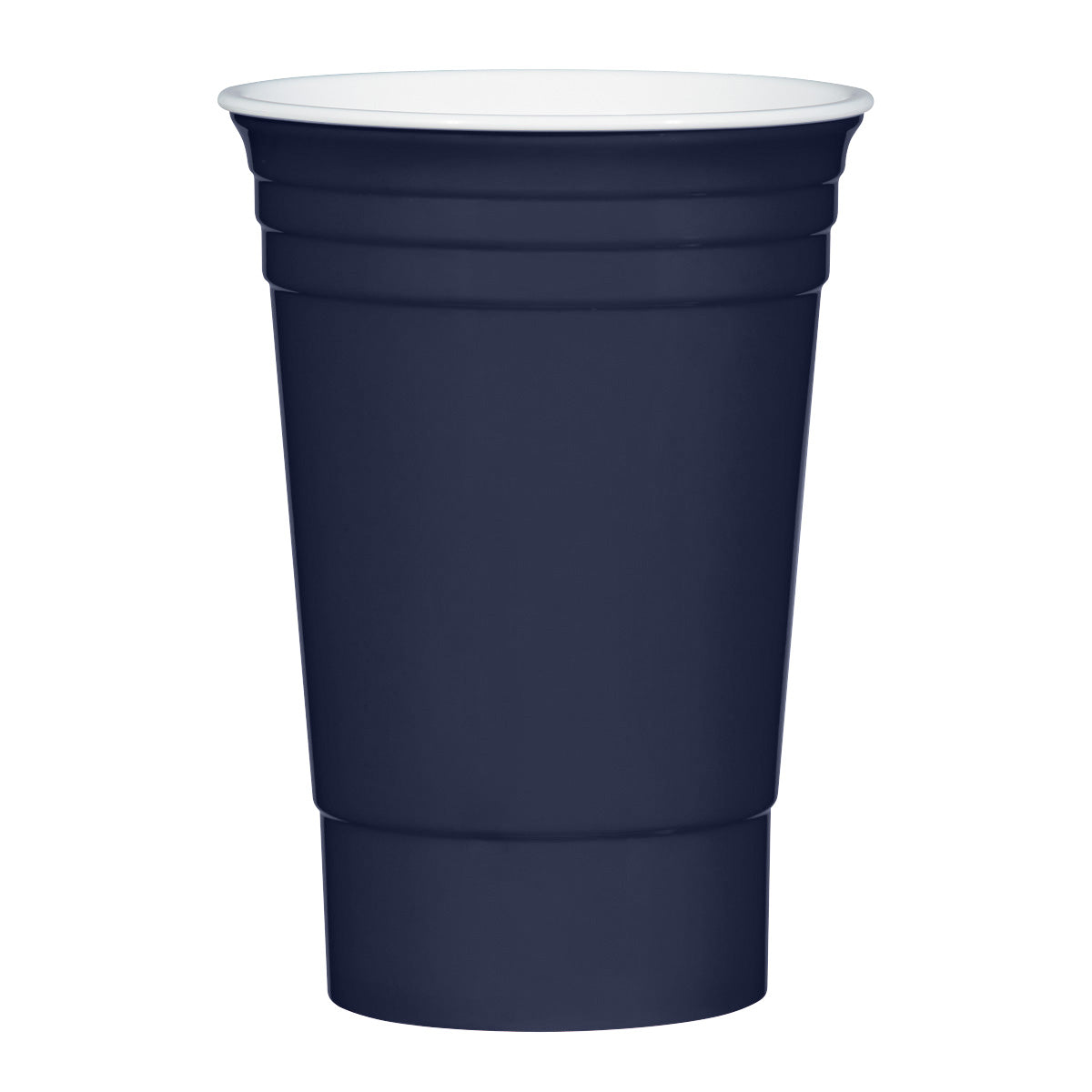The Cup™ - Navy Blue With White