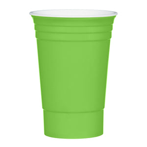 The Cup™ - Neon Green With White