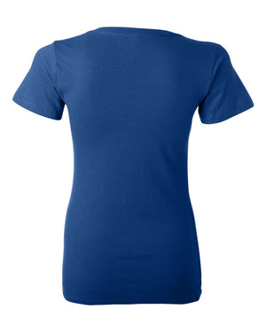 BELLA + CANVAS Ladies' Jersey Short-Sleeve Deep V-Neck T-Shirt