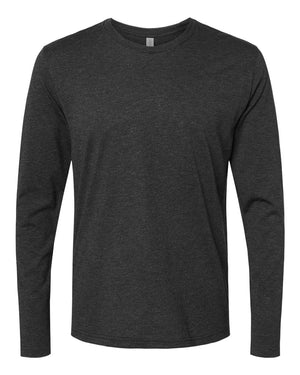 Next Level Men's Triblend Long-Sleeve Crew - Vintage Black