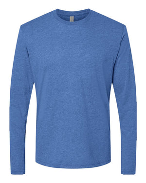 Next Level Men's Triblend Long-Sleeve Crew - Vintage Royal