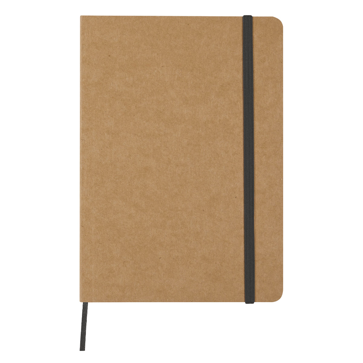 5" x 7" Eco-Inspired Strap Notebook - Black