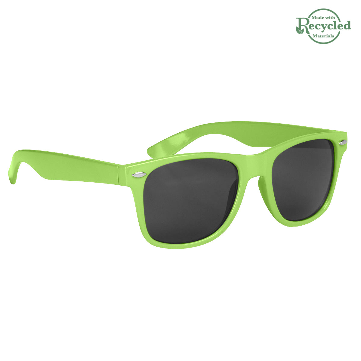 Malibu Sunglasses - Lime Green
