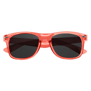 Malibu Sunglasses - Translucent Orange