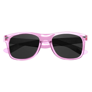 Malibu Sunglasses - Translucent Pink