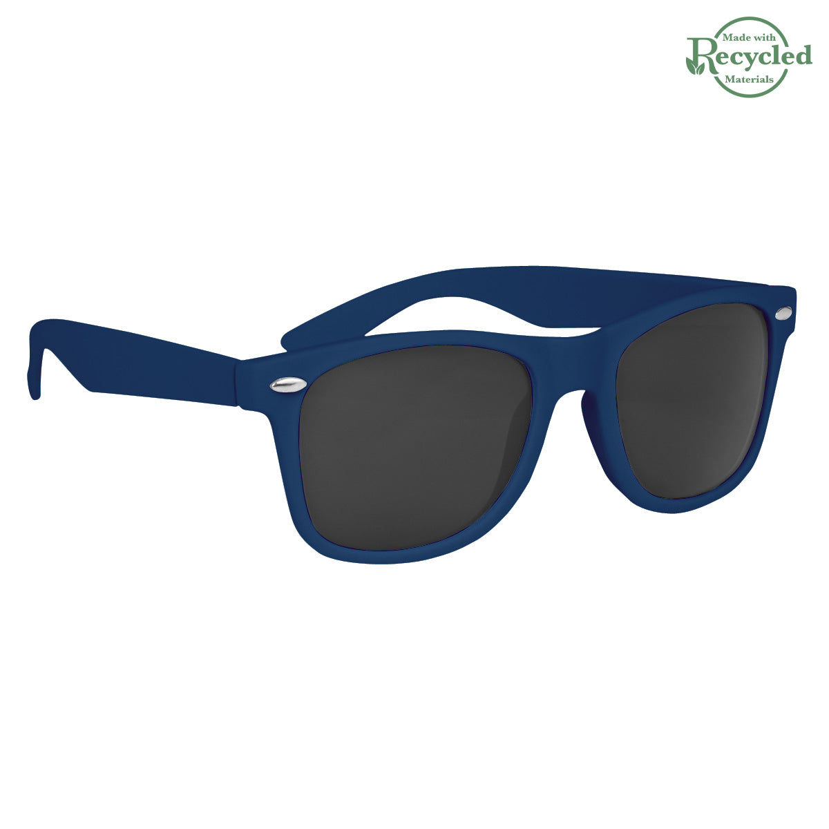 Velvet Touch Malibu Sunglasses - Navy Blue