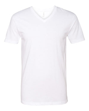 Next Level Men's CVC V-Neck T-Shirt - White