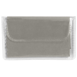 Microfiber Cleaning Cloth In Case - Gray