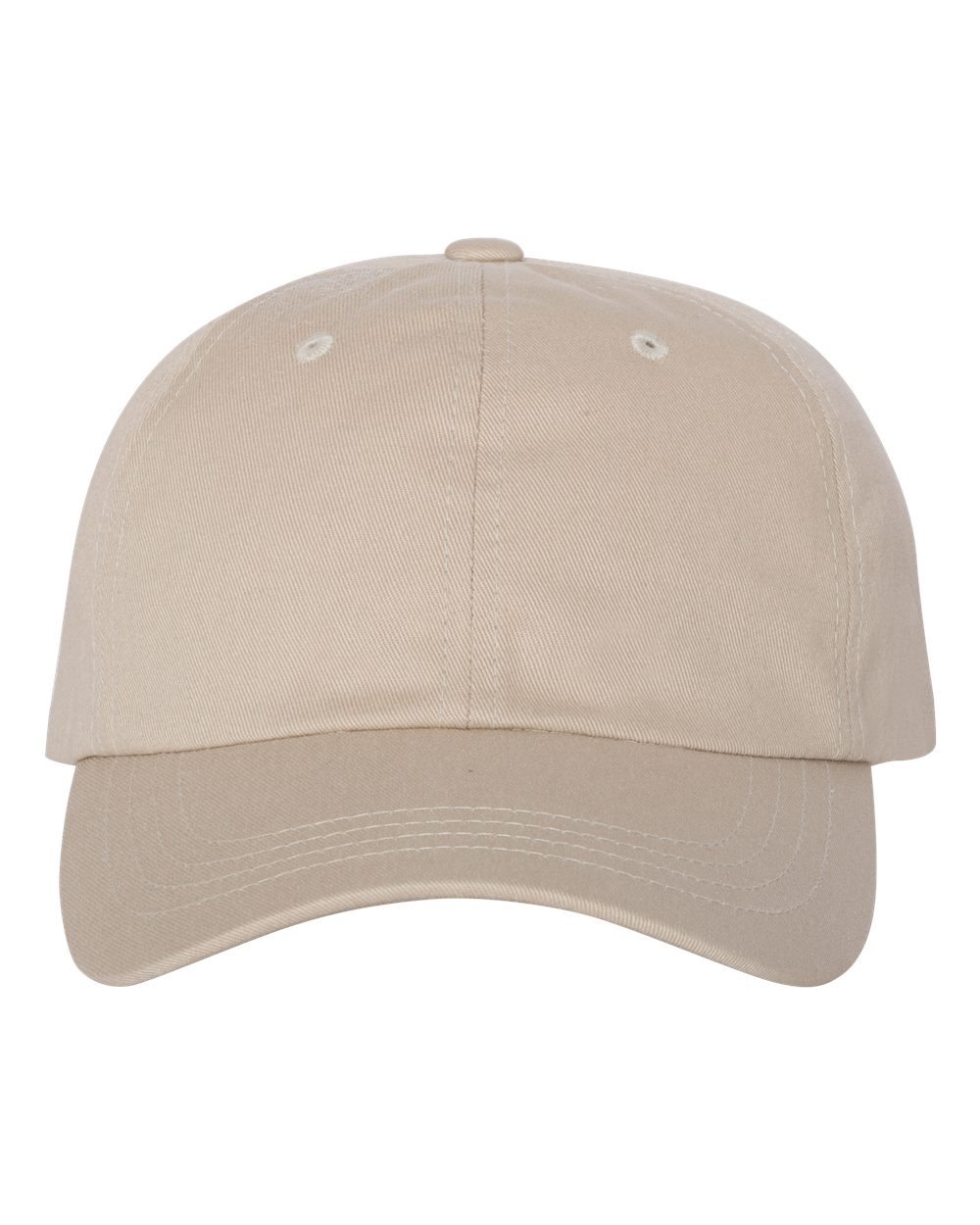 YP Classics Adult Low-Profile Cotton Twill Dad Cap - Stone