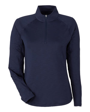 Puma Golf Ladies' You-V Quarter-Zip - Deep Navy