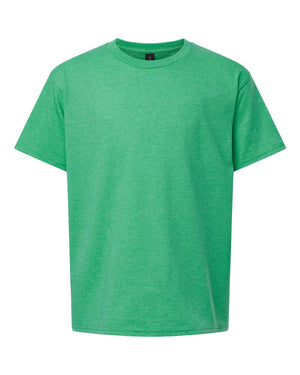 Gildan Youth Softstyle T-Shirt - Heather Irish Green